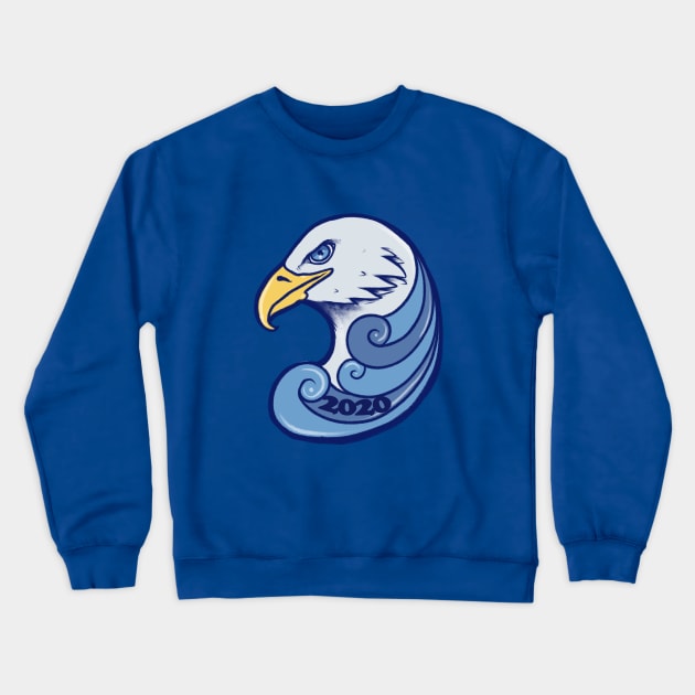 Blue Wave 2020 Crewneck Sweatshirt by bubbsnugg